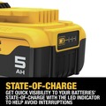 Battery and Charger Starter Kits | Factory Reconditioned Dewalt DCB205-2CR (2) 20V MAX 5 Ah Lithium-Ion Batteries and Charger Kit image number 4
