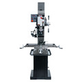 Milling Machines | JET JT9-351163 JMD-45VSPF Variable Speed Square Column Geared Head Mill Drill with Newall DP500 2-Axis DRO and X-Axis Powerfeed image number 0