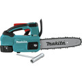 Chainsaws | Makita XCU06T 18V LXT Lithium-Ion Brushless Cordless 10 in. Top Handle Chain Saw Kit (5.0Ah) image number 1