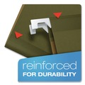 File Folders | Pendaflex 42590 1/5-Cut Ready-Tab Reinforced Letter Size Hanging File Folders - Standard Green (25/Box) image number 5