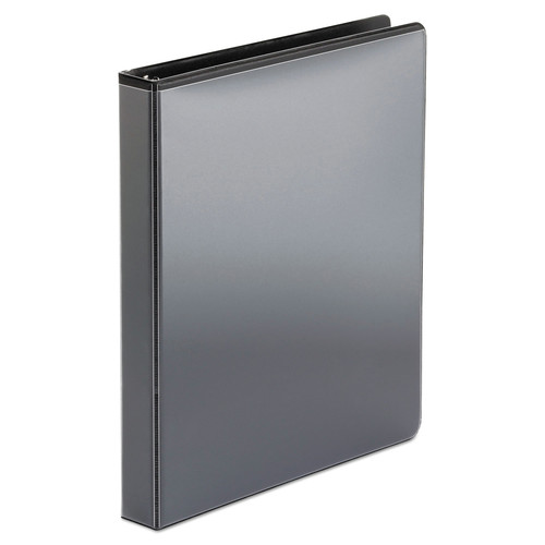 $99 and Under Sale! | Office Impressions OFF-80961 11 in. x 8.5 in. 1 in. Capacity 3 Rings Economy Round Ring View Binder - Black image number 0