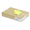 Office Jansan | Avery 12325 4.75 in. x 2.38 in. 11.5 pt Stock Unstrung Shipping Tags - Yellow (1000/Box) image number 0