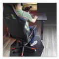 Toys | ES Robbins 121563 42 in. x 46 in. Game Zone Chair Mat for Hard Floor/Medium Pile Carpet - Black image number 1