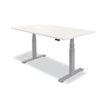  | Fellowes Mfg Co. 9649201 Levado 60 in. x 30 in. Laminate Table Top - White image number 4