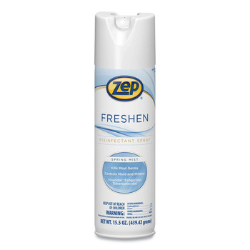 PRODUCTS | Zep Professional 1050017 15.5 oz Freshen Spring Mist Disinfectant Aerosol Spray (12/Carton)