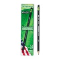 Pencils | Ticonderoga X13953 HB (No. 2) Pencils - Black Lead/Black Barrel (1-Dozen) image number 3