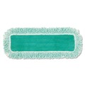 Cleaning & Janitorial Supplies | Rubbermaid Commercial FGQ41800GR00 18 in. Microfiber Dust Pad with Fringe - Green (6/Carton) image number 0