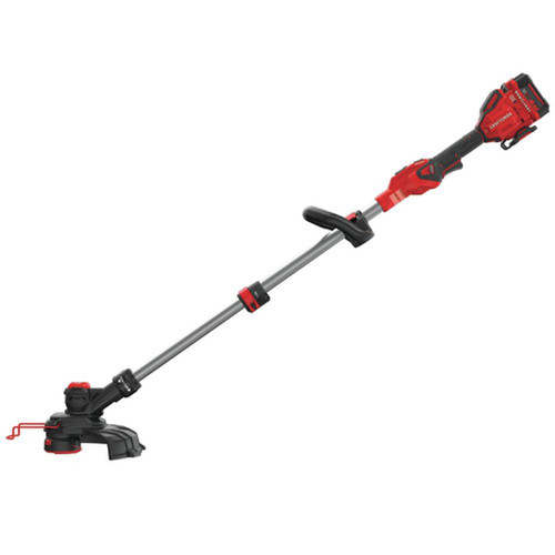 Factory Reconditioned Craftsman Cmcst910m1r 20v Weedwacker Push Button Feed Lithium Ion 13 In Cordless String Trimmer Edger Kit 4 Ah Cpo Outlets