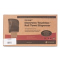 Beverage Serveware | San Jamar T1300TBK Tear-N-Dry 11.75 in. x 9 in. x 15.5 in. Touchless Roll Towel Dispenser - Black Pearl image number 0