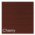 Office Furniture & Lighting | Linea Italia LITSC802CH 31.25 in. x 23.25 in. x 45.25 in. 1-Leg Study Carrell Add On - Cherry image number 2
