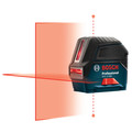 Rotary Lasers | Bosch GCL2-160PLUSLR6 Self-Leveling Cross-Line Laser with Plumb Points and L-Boxx Carrying Case image number 6