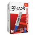 Permanent Markers | Sharpie 38203 Medium Chisel Tip Permanent Marker - Blue (1-Dozen) image number 5