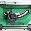 Table Saws | Metabo HPT C10RJSM 15 Amp 10 in. Corded Table Saw with Fold and Roll Stand image number 3