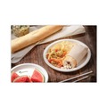 Food Service | Pactiv Corp. PSP06EC EarthChoice Pressware 6 in. dia Compostable Dinnerware, Plate - White (750/Carton) image number 4