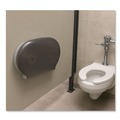 Toilet Paper Dispensers | GEN PH62410ESD 19.5 in. x 5.5 in. x 11.25 in. Twin Tissue Dispenser - Transparent (1/Carton) image number 2