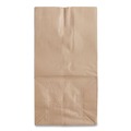 Food Service | Ross & Wallace Paper Products 130325SP 8.25 in. x 5.38 in. x 18 in. #25 Heavy-Duty Grocery Paper Bags - Kraft (500/Bundle) image number 2