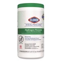 Office Jansan | Clorox Healthcare 30825 5.75 in. x 6.75 in. Hydrogen Peroxide Cleaner Disinfectant Wipes - White Unscented (6/Carton) image number 3
