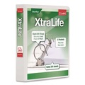 Office Jansan | Cardinal 26310 Xtralife ClearVue 3 Rings 1-1/2 in. Cap 11 in. x 8-1/2 in. Non-Stick Locking Slant-D Ring Binder - White image number 0
