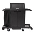 Utility Carts | Rubbermaid Commercial 2202525 Resin Locking Door Kit for Rubbermaid Commercial 2202581/2202527/2202585 - Black image number 1