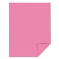 Office Jansan | Astrobrights 21041 8.5 in. x 11 in. 65 lbs. Cover Weight Color Cardstock - Pulsar Pink (250/Pack) image number 1