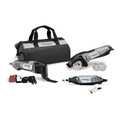 Combo Kits | Dremel CKDR-02 Ultimate 3-Tool Combo Kit with 15 Accessories and Soft Case image number 0