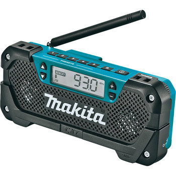 Makita RM02 12V max CXT Cordless Lithium-Ion Compact Job Site Radio (Tool Only) Makita RM02 12V max CXT Cordless Lithium-Ion Compact Job Site Radio (Tool Only)