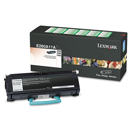 Office Jansan | Lexmark E260A11A Return Program 3,500 Page-Yield Toner - Black image number 0