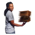 Mailing, Packing & Shipping | Pregis 4083813 EverTec 7 in. x 9 in. No. 0 Self-Adhesive Closure Kraft Paper Curbside Recyclable Padded Mailer - Brown (300/Carton) image number 2