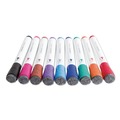 Office Jansan | U Brands 2929U01-12 Broad Chisel Tip Chisel Tip Low-Odor Dry-Erase Markers with Erasers - Assorted Colors (24/Pack) image number 3