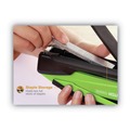 Office Jansan | PaperPro 1123 InPower One-Finger 20-Sheet Capacity 3-in-1 Desktop Stapler with Antimicrobial Protection - Green/Black image number 8
