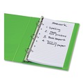 Office Jansan | Avery 14230 5.5 in. x 8.5 in. 7-Hole Side Punched College Rule Mini Size Binder Filler Paper (100/Pack) image number 3