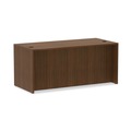  | Alera VA216630WA Valencia Series 65 in. x 29.5 in. x 29.63 in. Straight Front Desk Shell - Modern Walnut image number 1