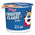 Meals & Energy Bars | Kellogg's KEE12468 Frosted Flakes 2.1 oz. Single-Serve Breakfast Cereal Cups (6/Box) image number 1