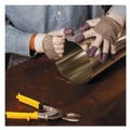 Work Gloves | Ansell 97431 G60 230 mm Purple Nitrile Gloves - Medium/Size 8/Black/White (1-Pair) image number 3
