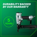 Influencers | Metabo HPT N3804A5M 18-Gauge Narrow Crown Pro Finish Stapler image number 10