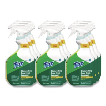 Tilex 32 oz. Smart Tube Spray Soap Scum Remover And Disinfectant (9/Carton)