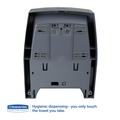 Cleaning & Janitorial Supplies | Kimberly-Clark Professional 09996 Sanitouch Hard Roll 12.63 in. x 10.2 in. x 16.13 in. Towel Dispenser - Smoke image number 2