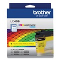 Bulk Savings Pricing 2 | Brother LC406YS LC406YS INKvestment 1,500 Page-Yield Ink - Yellow image number 1