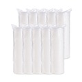 Food Trays, Containers, and Lids | Dart 20JL 6 oz. to 32 oz. Vented Flat Plastic Lids for Foam Cups, Bowls and Containers - Translucent (1000/Carton) image number 3