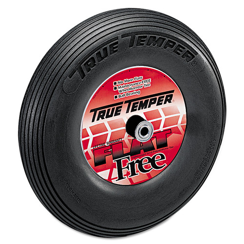 Tool Carts | Jackson Professional FFTCC Flat-Free Wheelbarrow Tire (Black) image number 0