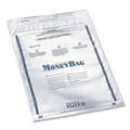Office Jansan | PM Company PMC58001 9 in. x 12 in. Plastic Tamper-Evident Deposit Bag - White (100/Pack) image number 2