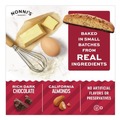 Snacks | Green Rabbit 23808 0.85 oz. Individually Wrapped Biscotti - Cioccolati Dark Chocolate Almond (25/Carton) image number 6