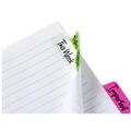 Office Jansan | Avery 74767 Ultra Tabs 2.5 in. x 1 in. 1/5-Cut Repositionable Margin Tabs - Assorted Neon (24/Pack) image number 5