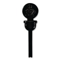 Cutlery | AmerCareRoyal CPLUG-BK 2 in. Beverage Plugs - Black (2000/Carton) image number 2