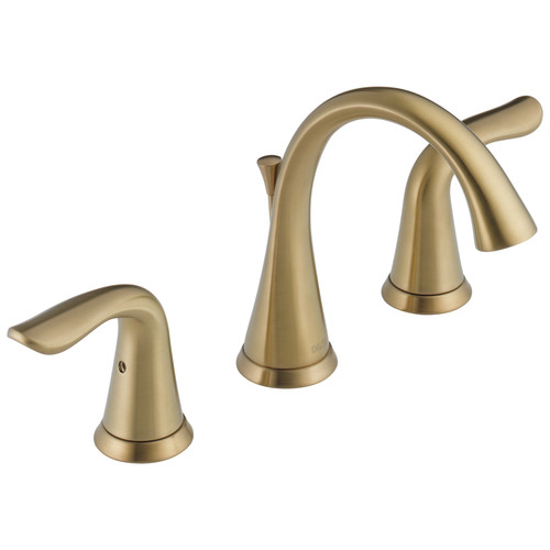 Delta 3538-CZMPU-DST 2-Handle Widespread Bathroom Faucet (Champagne Bronze) image number 0
