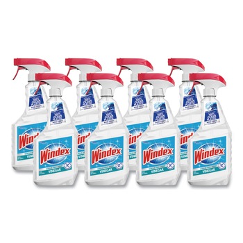 Windex 312620 23 oz. Multi-Surface Vinegar Cleaner - Fresh Clean Scent (8/Carton)