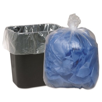 PRODUCTS | Classic Clear WBI243115C 24 in. x 33 in. 0.6 mil, 16 Gallon Linear Low-Density Can Liners - Clear (500-Piece/Carton)