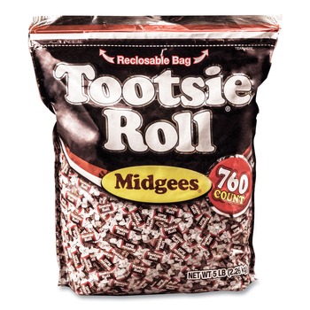 Dolcetto OFXSN884580 5 lbs. Bag Midgees - Chocolate