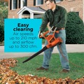 Winter Sales Event! Save up to 55%! | Black & Decker BV3100 12 Amp Up to 210 MPH 3-in-1 Electric Corded Leaf Blower/Vacuum/Mulcher image number 10