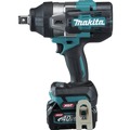 Impact Wrenches | Factory Reconditioned Makita GWT01D-R 40V MAX XGT Brushless Lithium-Ion 3/4 in. Square Drive Cordless 4-Speed High-Torque Impact Wrench with Friction Ring Anvil Kit (2.5 Ah) image number 2